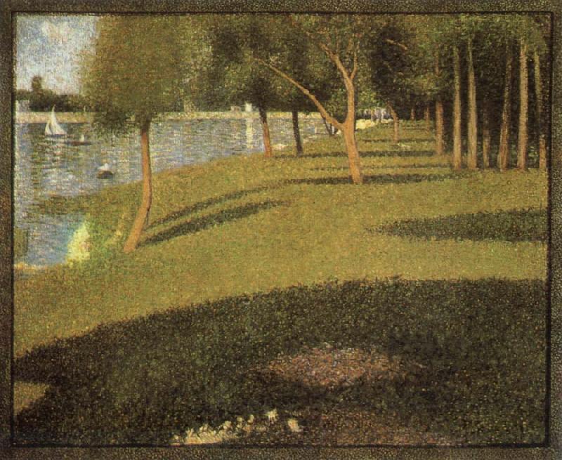 The Grand Jatte of Landscape, Georges Seurat